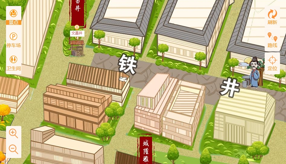 丰满智慧景区：手绘地图与语音导览的完美融合